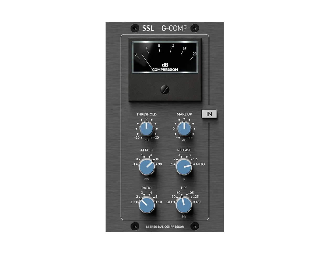 SSL G-Comp Stereo Bus Compressor 500 Series
