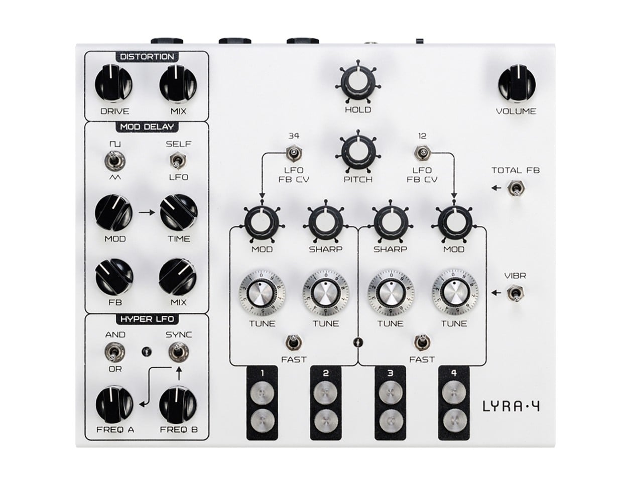SOMA Laboratory Lyra-4 ドローンシンセ 希少モデル 美品 LYRA-4 - SOMA laboratory - 有限会社 福産起業 - FUKUSAN KIGYO CO,. LTD.