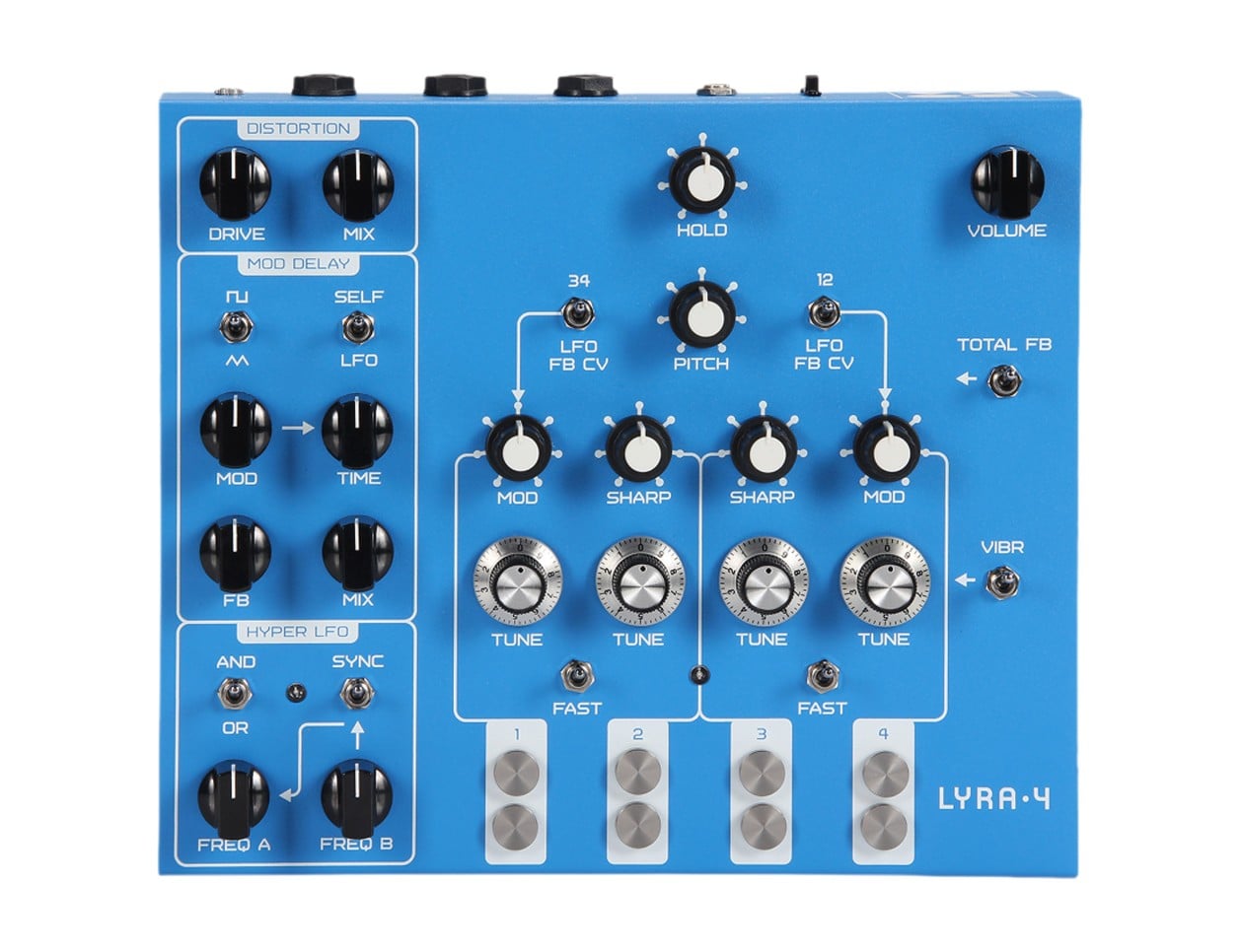 SOMA Laboratory Lyra-4 ドローンシンセ 希少モデル 美品 SOMA Lyra-4 Organismic Drone Synthesizer
