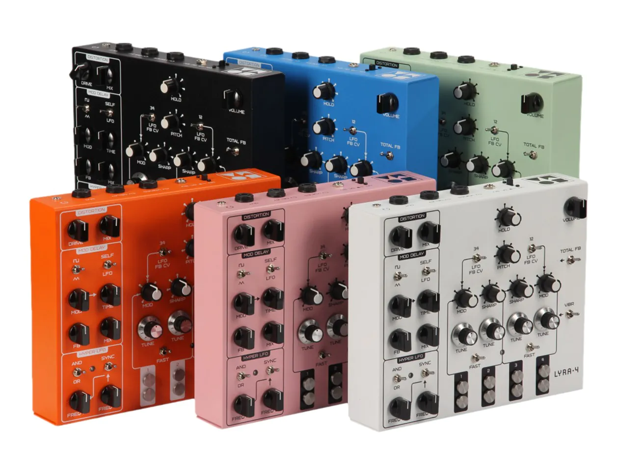 SOMA Laboratory Lyra-4 ドローンシンセ 希少モデル 美品 SOMA Lyra-4 White 4チャンネル オーガニック・ドローン