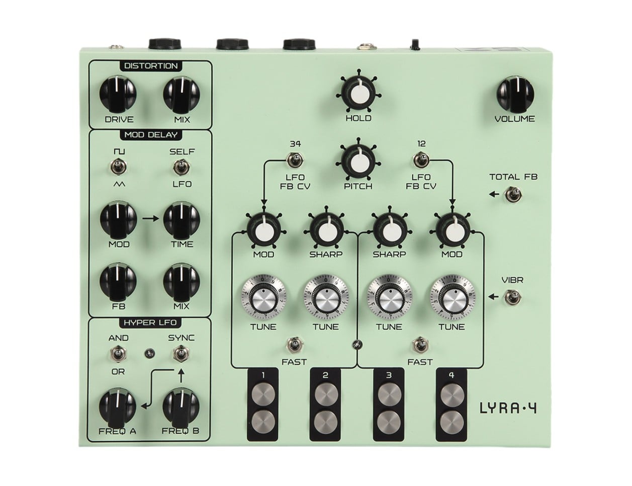 SOMA Laboratory Lyra-4 ドローンシンセ 希少モデル 美品 LYRA-4 - SOMA laboratory - 有限会社 福産起業 - FUKUSAN KIGYO CO,. LTD.