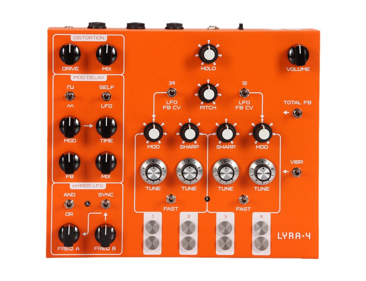 SOMA Lyra-4 Organismic Drone Synthesizer
