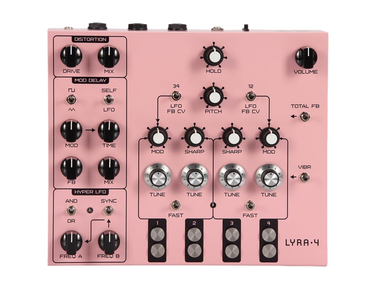 SOMA Laboratory Lyra-4 ドローンシンセ 希少モデル 美品 SOMA Lyra-4 Organismic Drone Synthesizer