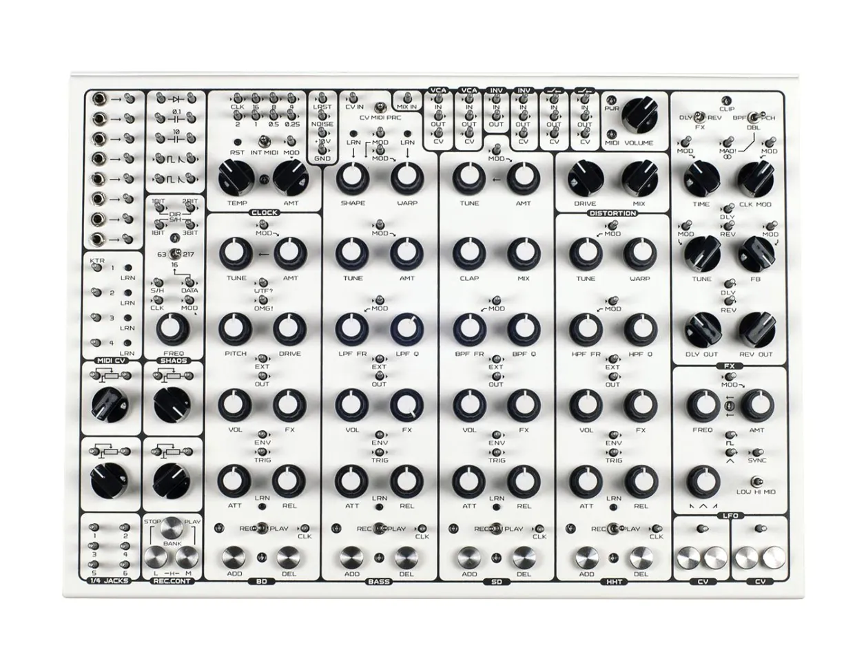 SOMA Pulsar-23 Semi-Modular Drum Machine