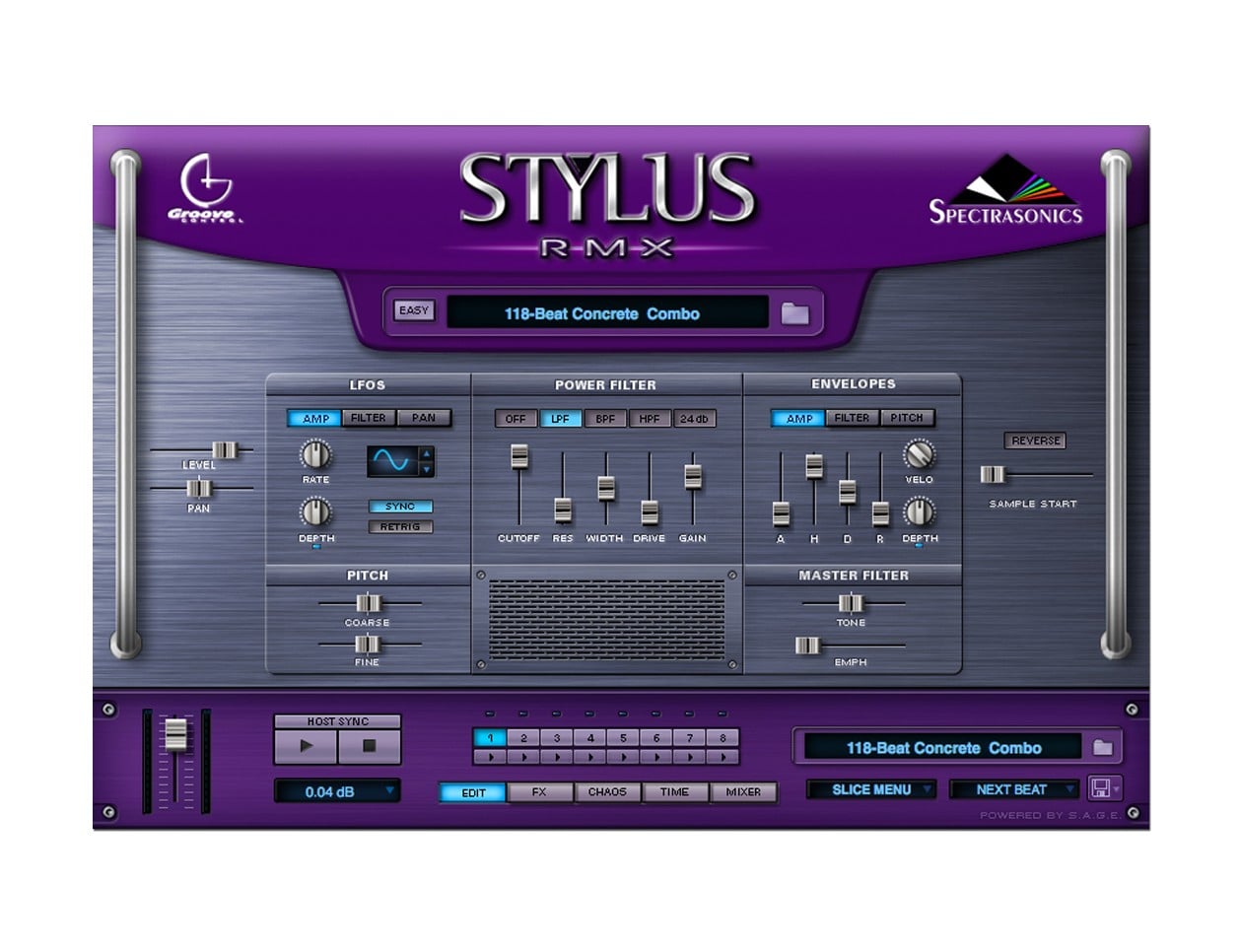 Spectrasonics Stylus RMX Groove Module