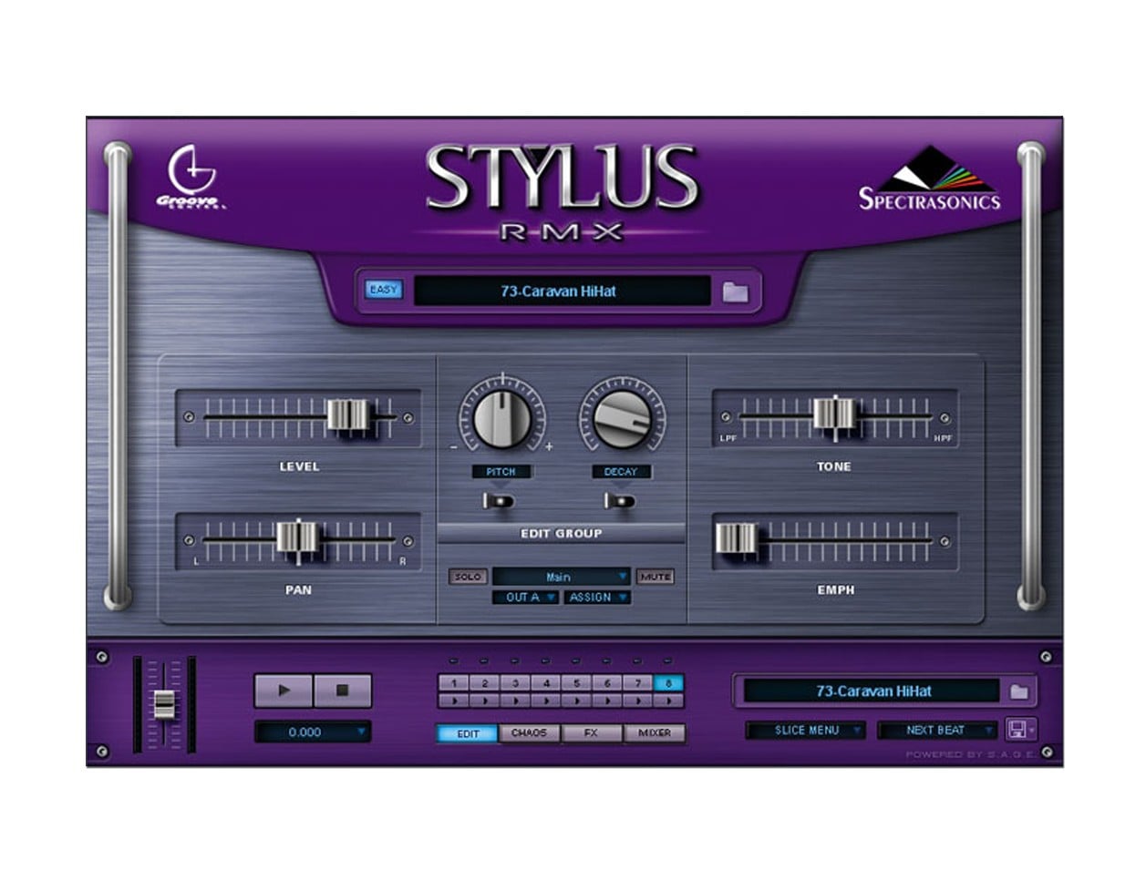Spectrasonics Stylus RMX Groove Module