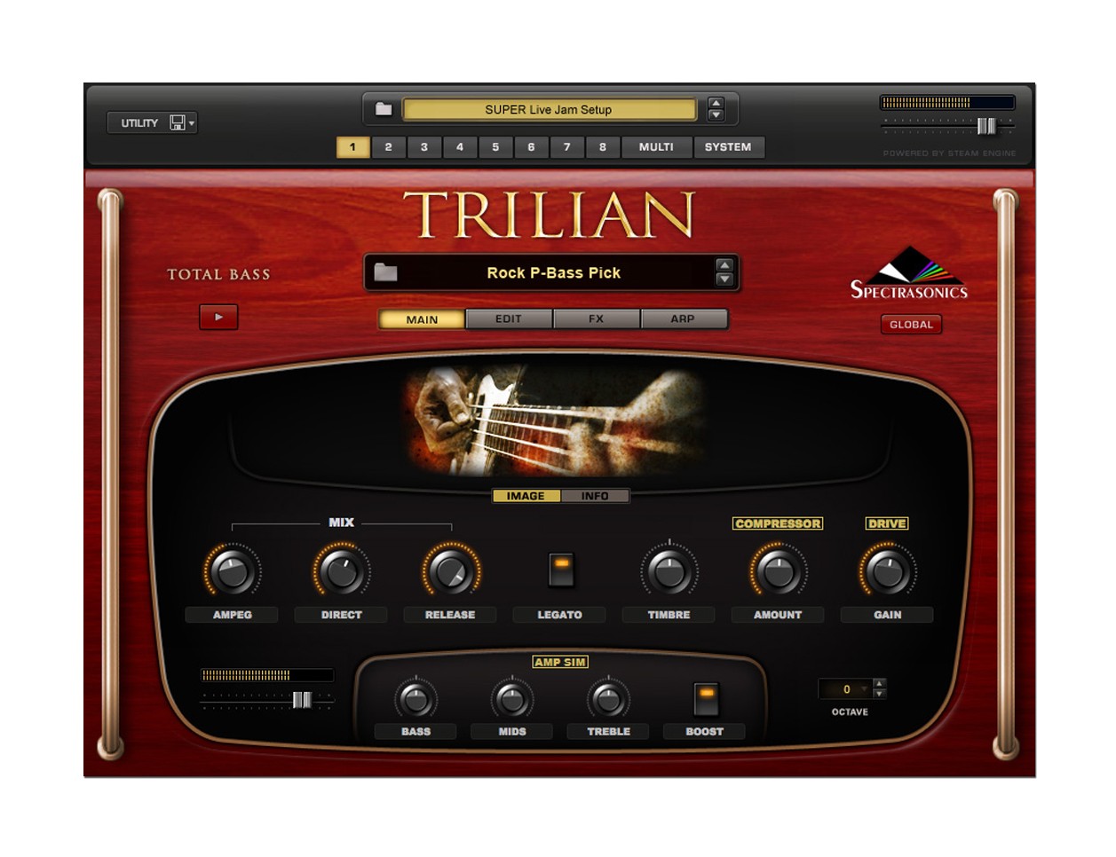 Spectrasonics Trilian Virtual Bass Instrument