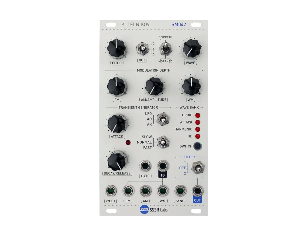 SSSRLabs SM042 Kotelnikov Wavetable Oscillator