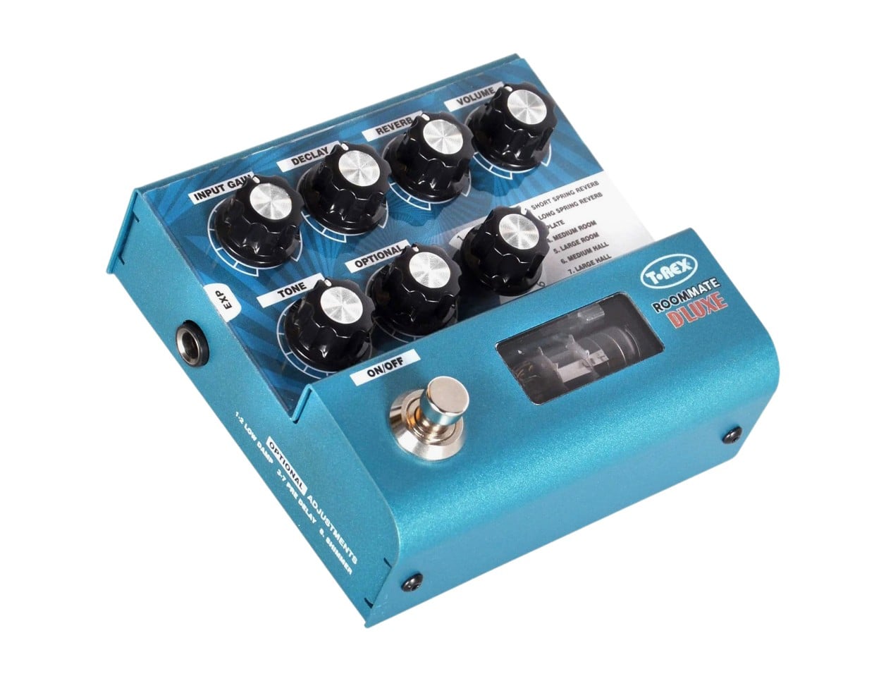 T-Rex RoomMate D'Luxe Tube-Driven Reverb Pedal