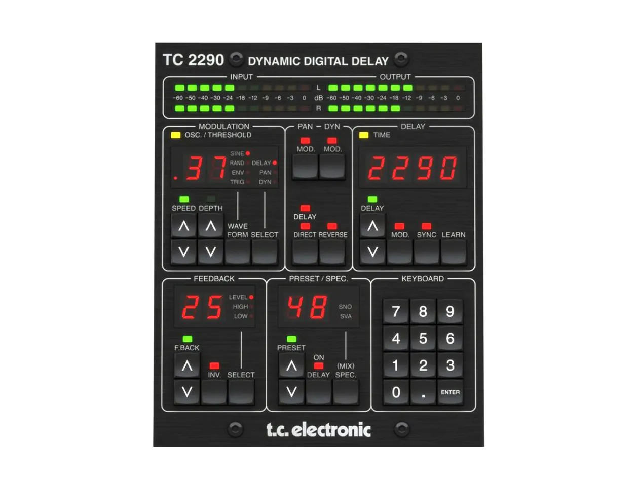 TC2290-DT, front view
