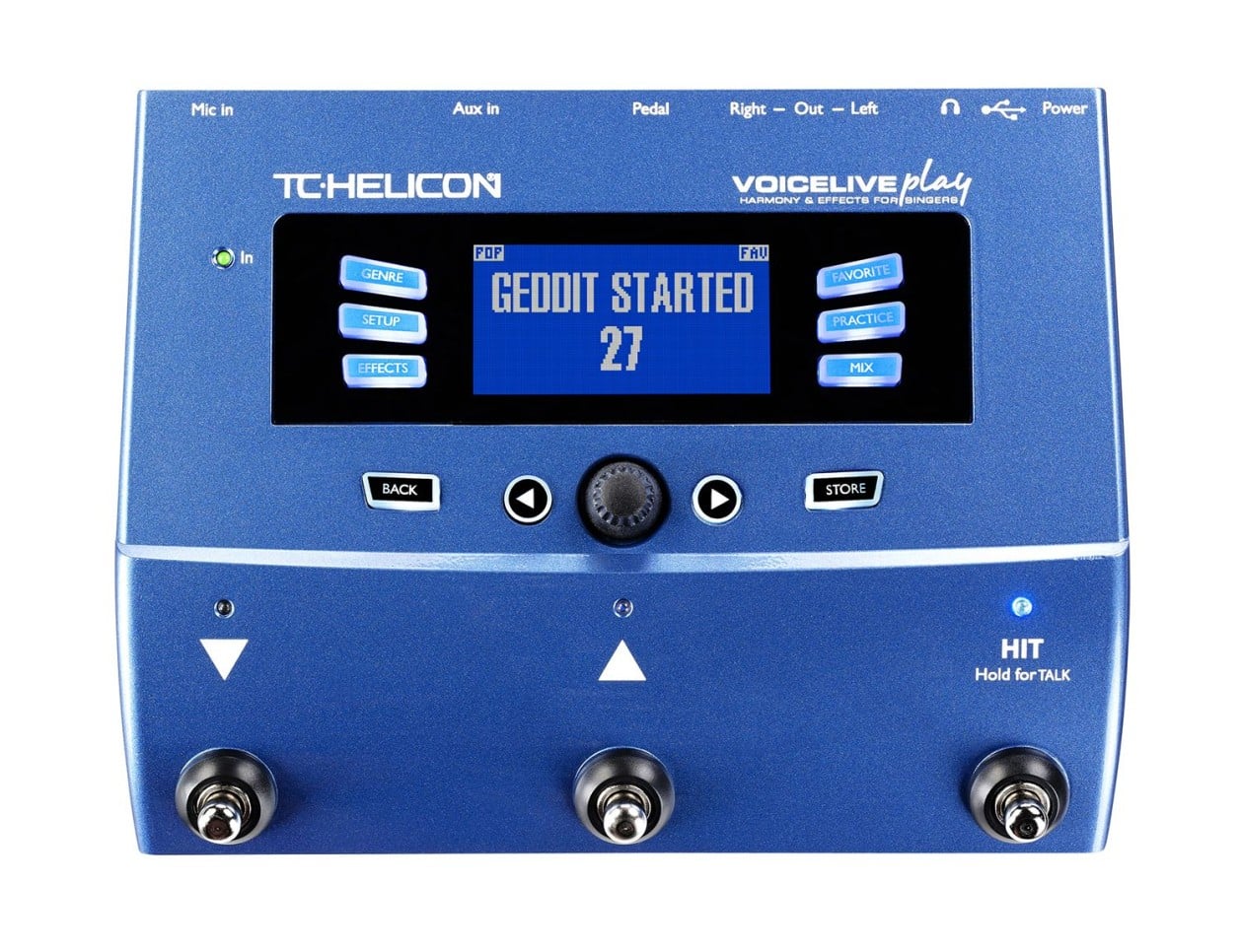 【ぴよ】TC-HELICON VOICELIVE play VoiceLive Play Vocal Effect Pedal