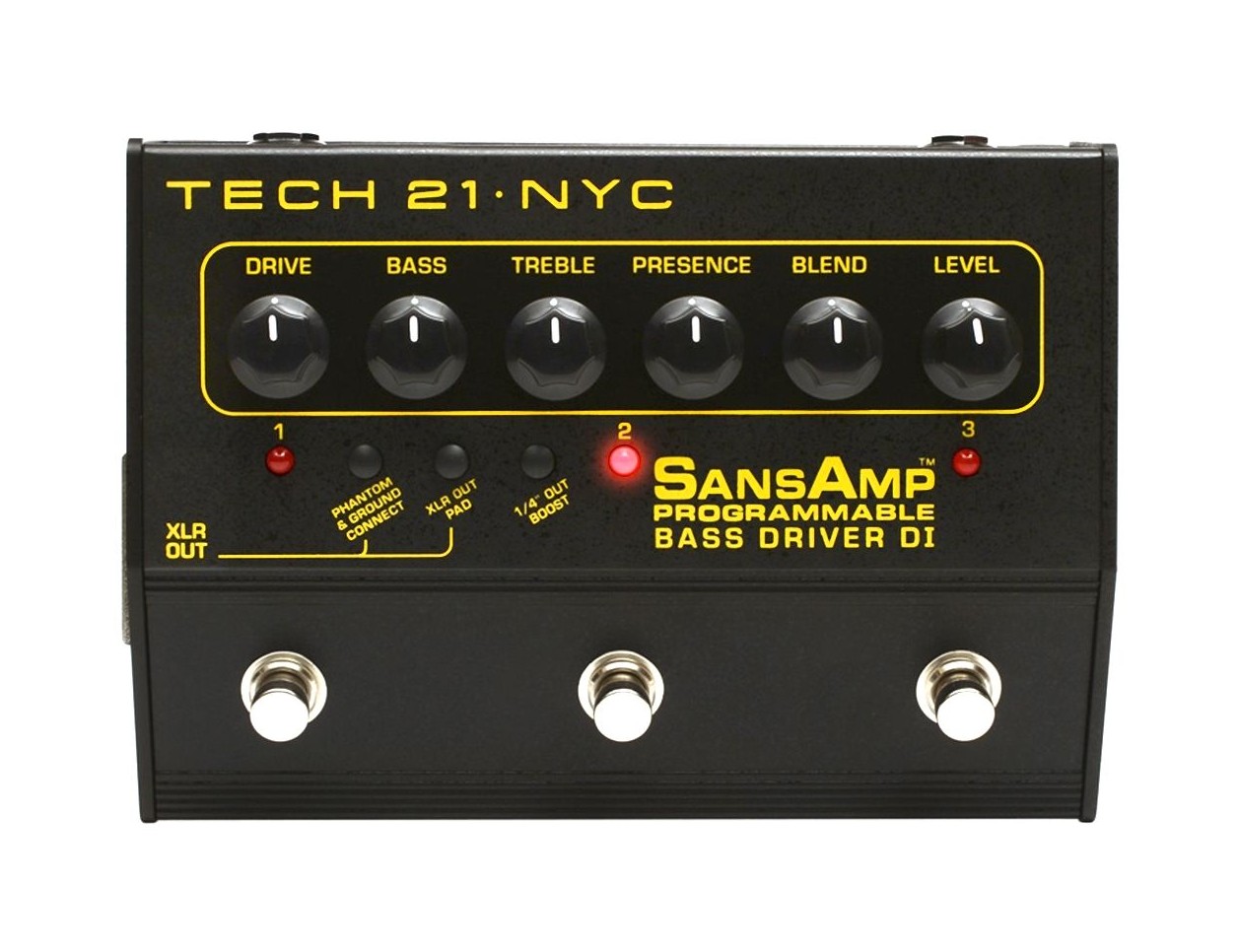 配信機器・PA機器・レコーディング機器 TECH21 / SANSAMP BASS D DI V2 Tech 21 SansAmp Programmable DI