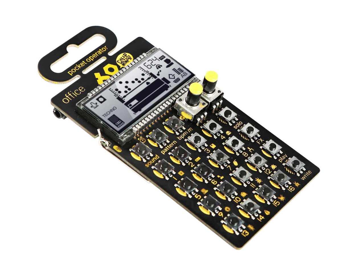 Teenage engineering PO-24 office リズムマシン Teenage Engineering PO-24 Office Pocket Operator Drum Machine