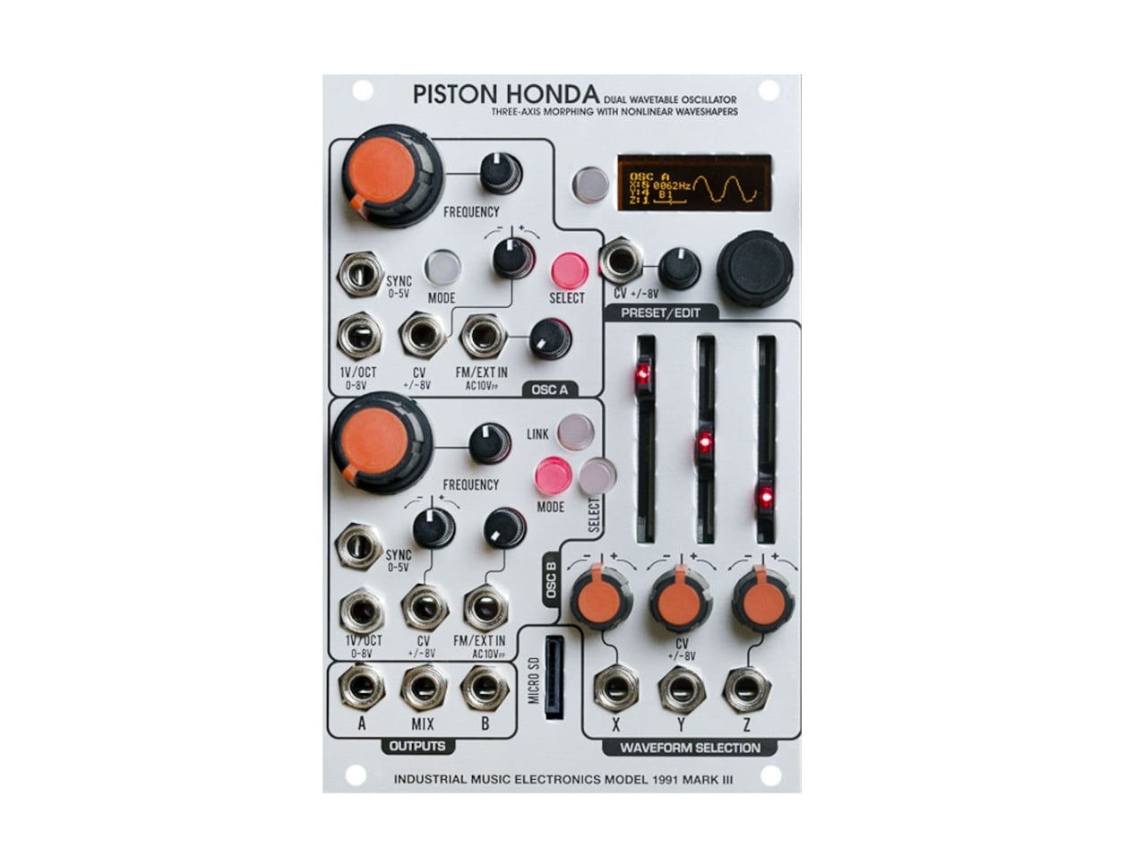 Industrial Music Electronics Piston Honda mk3