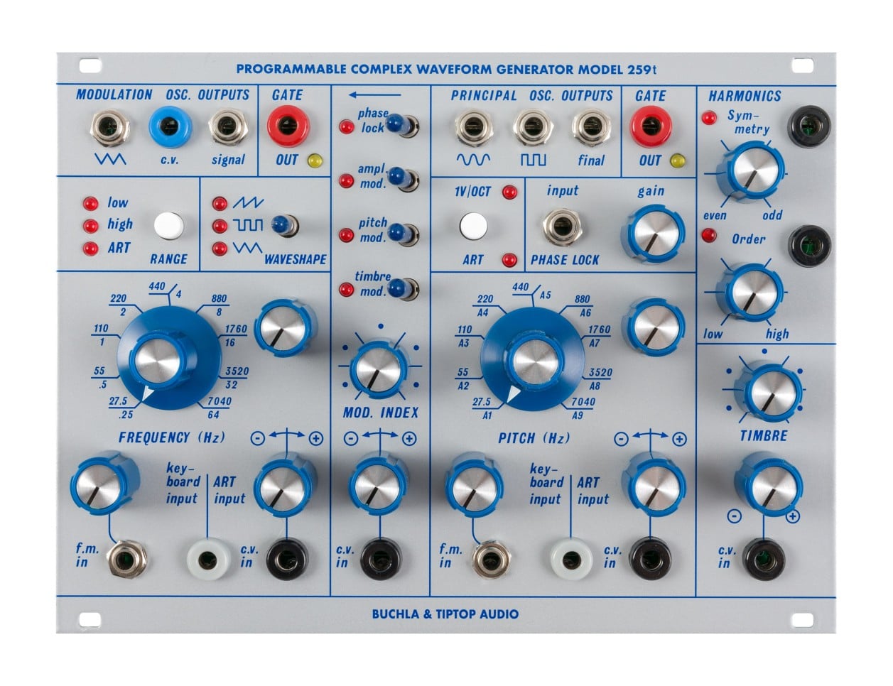 鍵盤楽器 Buchla 259 Complex Wave Oscillator Tiptop Buchla 259t Complex Waveform Generator