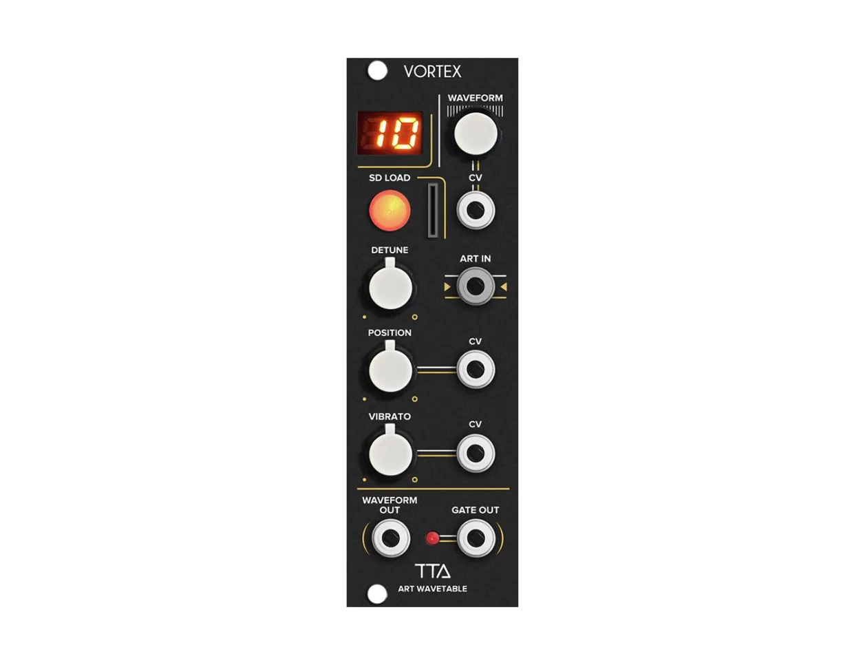 Tiptop Audio VORTEX ART Wavetable Oscillator