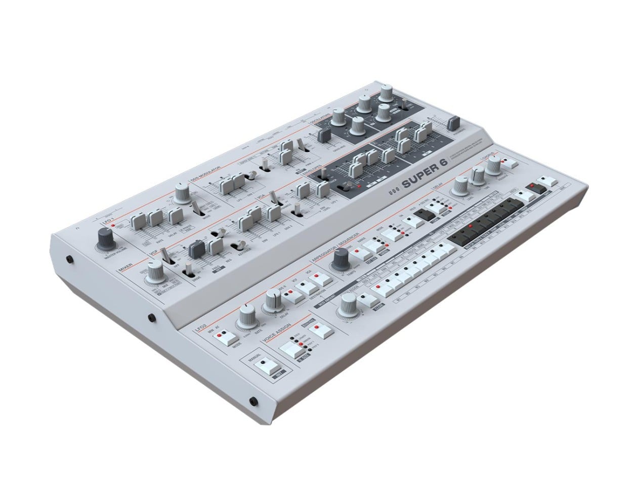 UDO Super 6 Hybrid Desktop Synthesizer