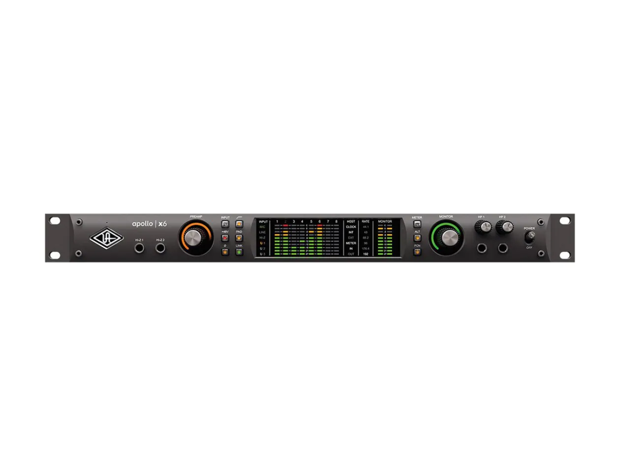 Universal Audio Apollo x6 Thunderbolt 3 Interface