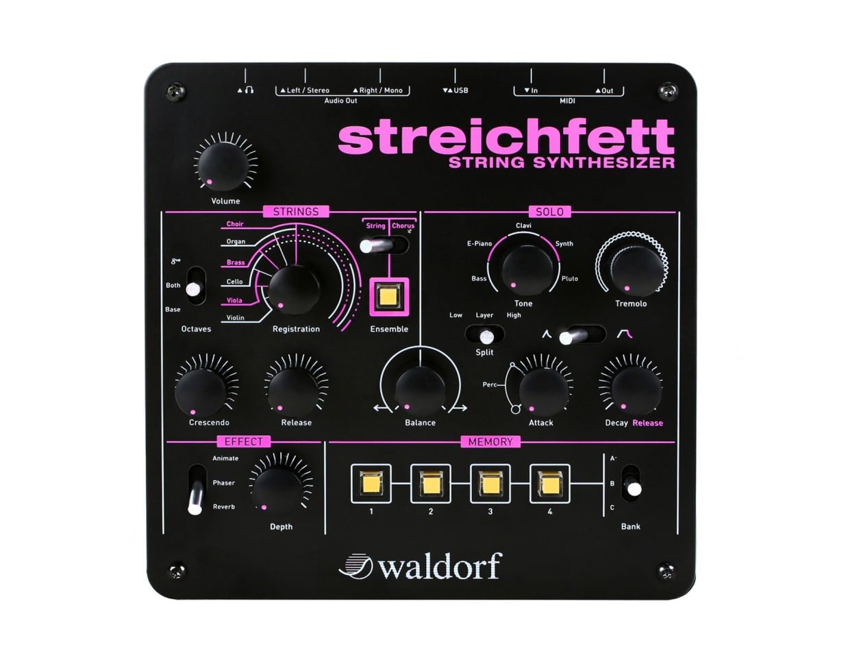 Waldorf Streichfett String Synthesizer Module
