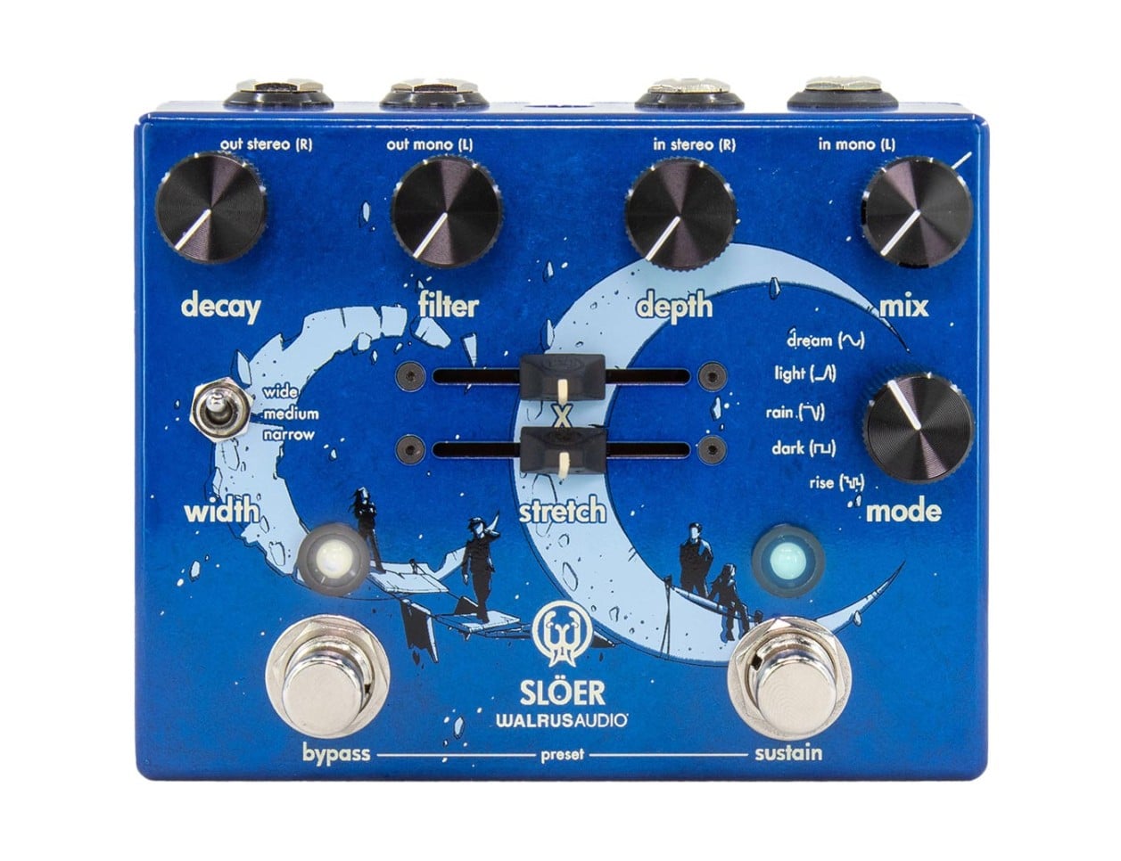 Walrus Audio Slöer Stereo Ambient Reverb Pedal