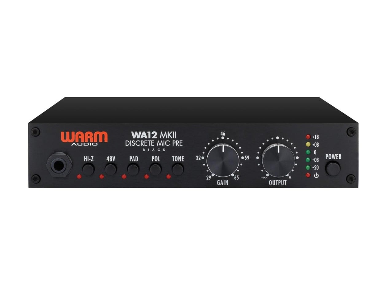 WARM AUDIO WA12 MKII Black 値下交渉可 Warm Audio WA12 MKII Microphone Preamp (Black)