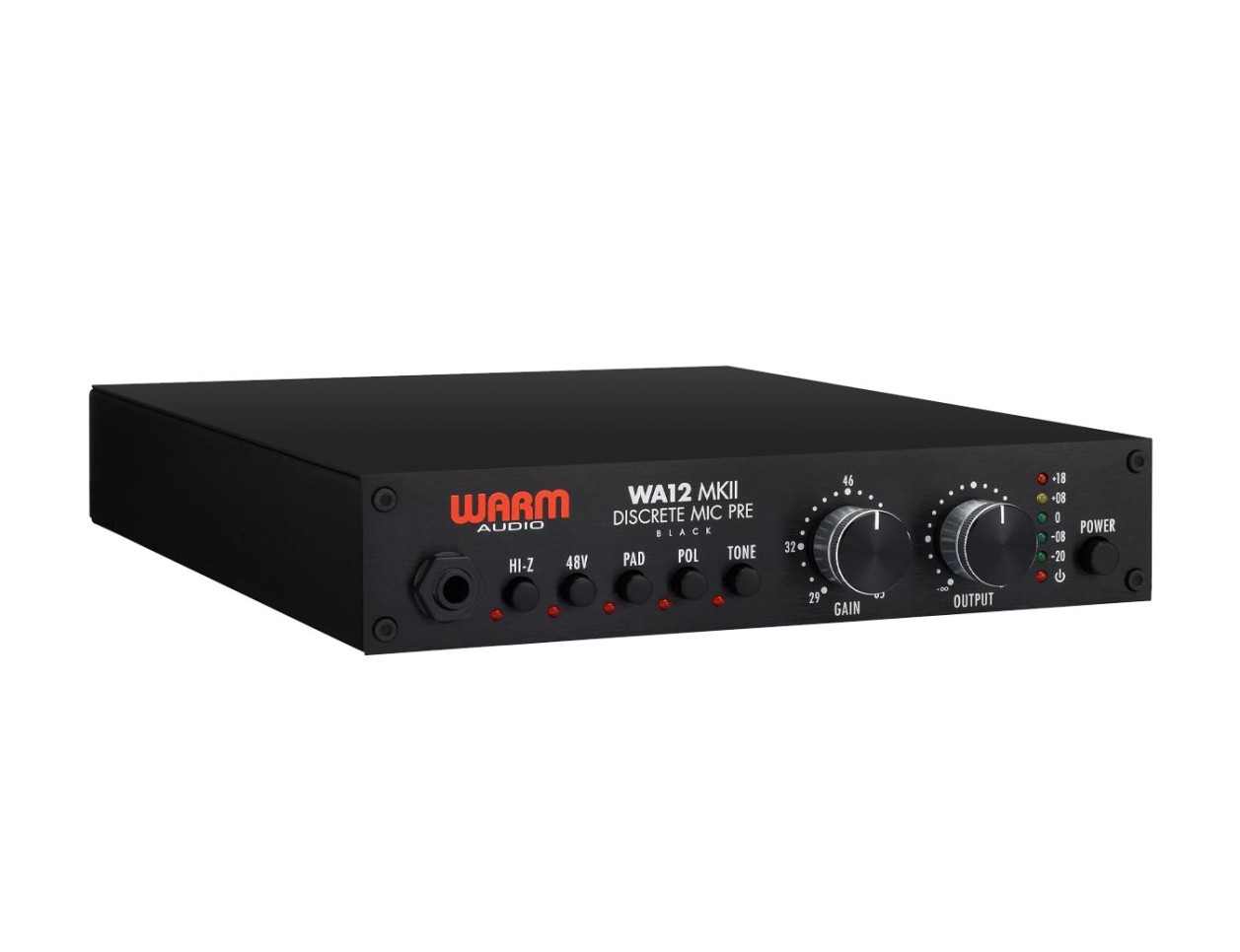WARM AUDIO WA12 MKII マイクプリアンプ Warm Audio WA12 MKII Microphone Preamp (Black)