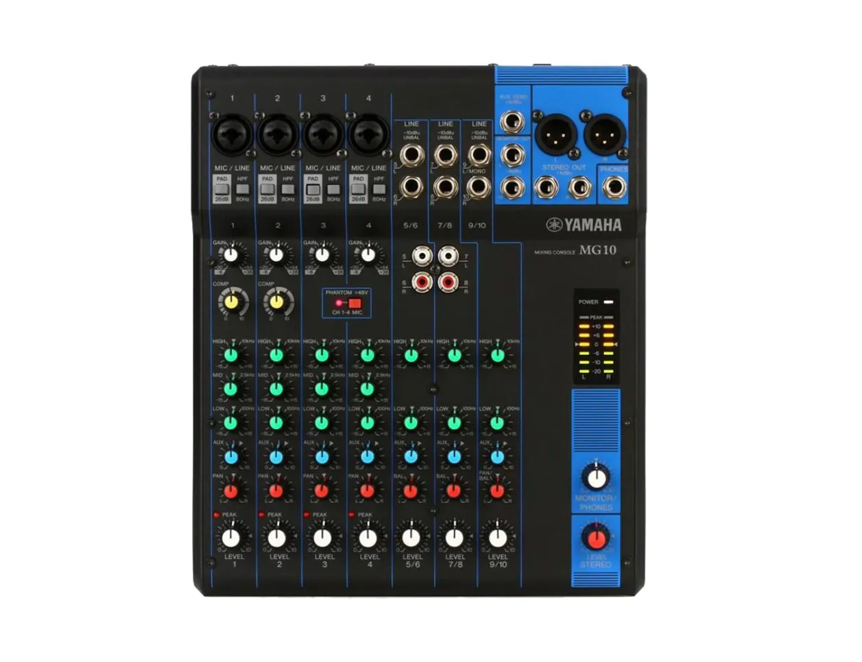Yamaha MG10 10-Input Stereo Mixer