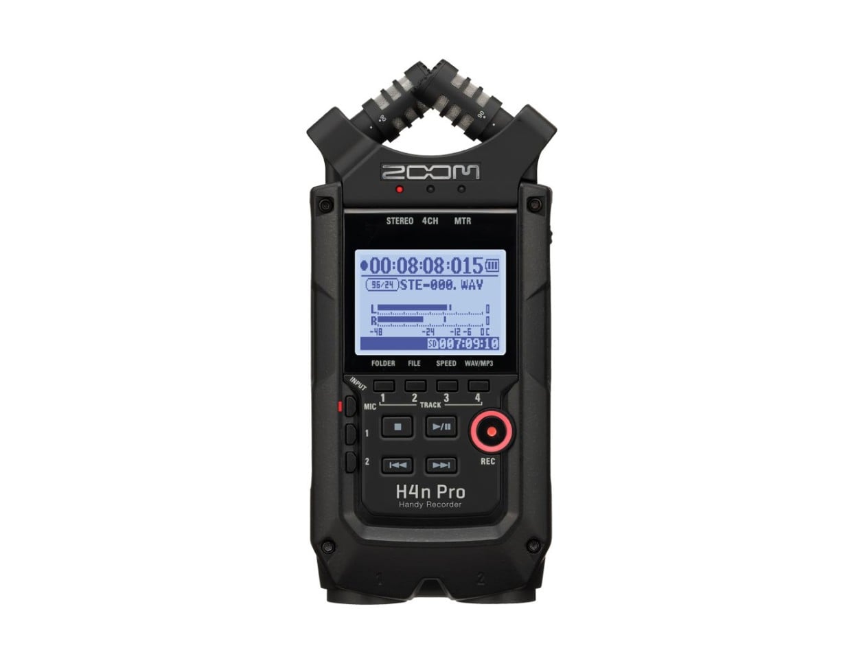 配信機器・PA機器・レコーディング機器 ZOOM H4n Pro Zoom H4n Pro AB Field Recorder (Black)