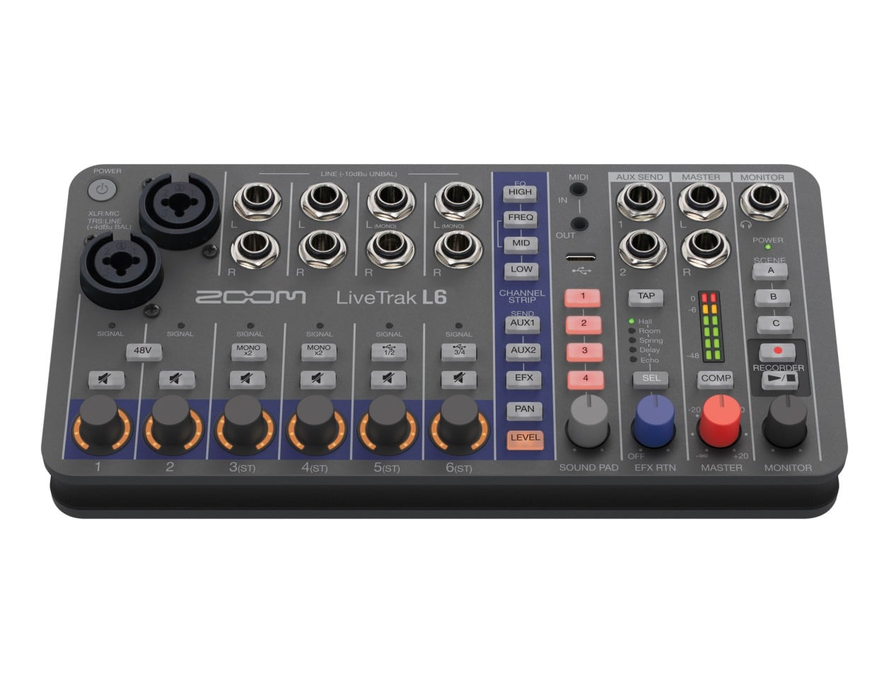 ZOOM ( ズーム ) / LiveTrak L6 Zoom LiveTrak L6 Portable Mixer + Recorder