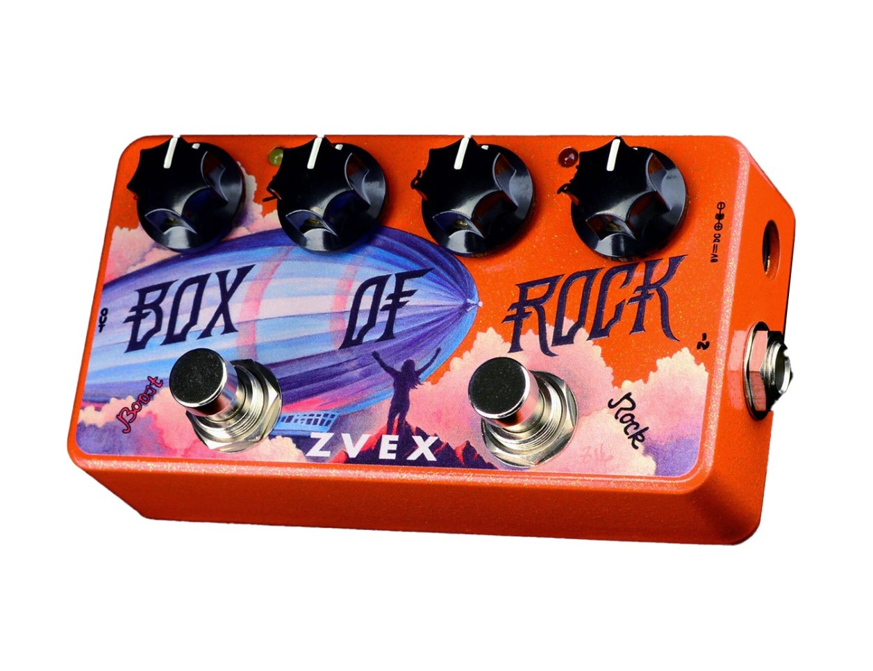 JTM45再現ZVEX Vexter Box Of Rock clone Zvex Box of Rock Vexter Distortion Pedal
