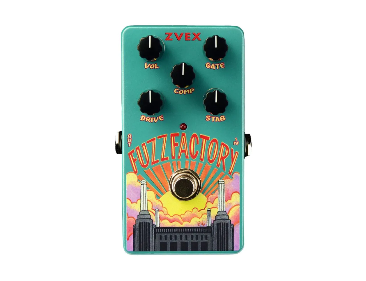 ギター エフェクター ZVEX Fuzz Factory ファズファクトリー Zvex Fuzz Factory Vertical Pedal