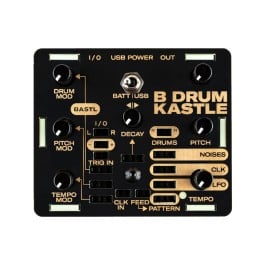 鍵盤楽器 Bastl Instruments Drum Kastle Bastl Kastle Drum – Discover rhythm on a tiny patchable groovebox