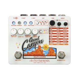 EHX Grand Canyon Delay + Looper Pedal