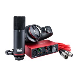 配信機器・PA機器・レコーディング機器 Focusrite Scarlett Solo Studio 3rd gen Focusrite Scarlett Solo Gen 3 Studio Bundle