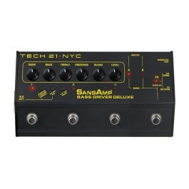 Tech 21 SansAmp Bass Driver Deluxe Bass Preamp Pedal