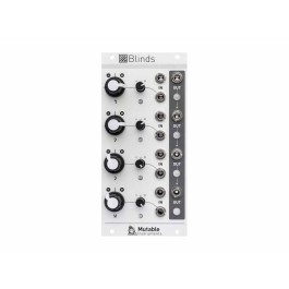 Mutable Instruments Blinds Quad Polarizer VCA