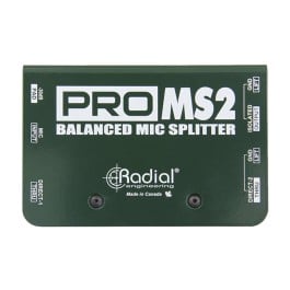 Radial ProMS2 Passive Microphone Splitter