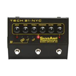 ベース TECH21 SansAmp Programmable Bass D Tech 21 SansAmp Programmable Bass Driver DI - Bass Central