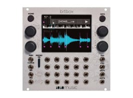1010 Music Bitbox Micro Eurorack Sampler Module (Silver