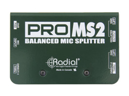 Radial ProMS2 Passive Microphone Splitter - Perfect Circuit