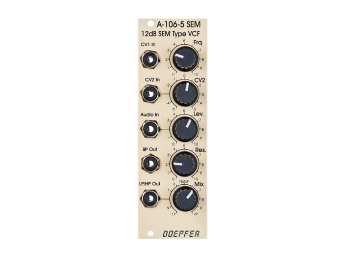最旬トレンドパンツ Doepfer A-106-5SE 12dB SEM VCF (Special Edition) - Perfect 鍵盤楽器