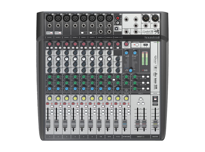 Amazon.com: Soundcraft Signature 12MTK Analog 12-Channel