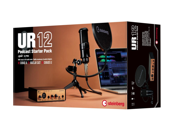 Steinberg UR12 Podcast Starter Pack
