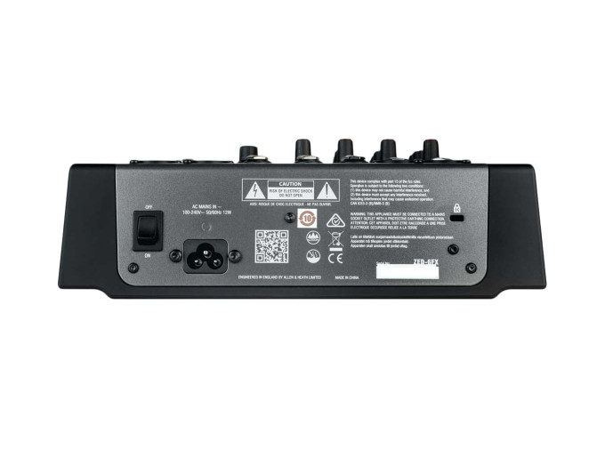 Allen & Heath ZED-6FX 6-Channel Mixer - Perfect Circuit