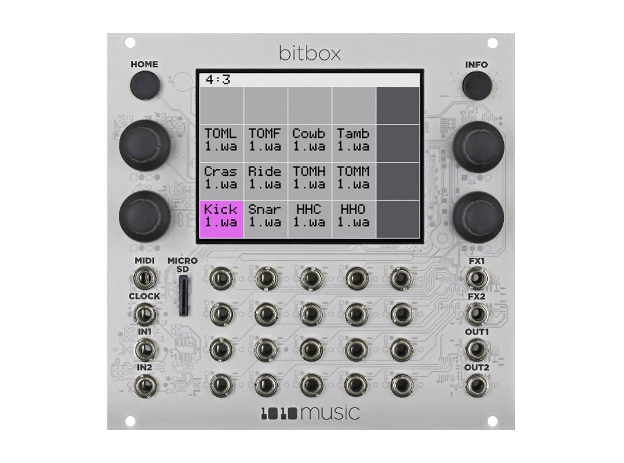 モジュラーシンセ mk-1 bitbox 1010music 1010MUSIC(テンテンミュージック) Sampling Compact - Micro Bitbox 鍵盤楽器