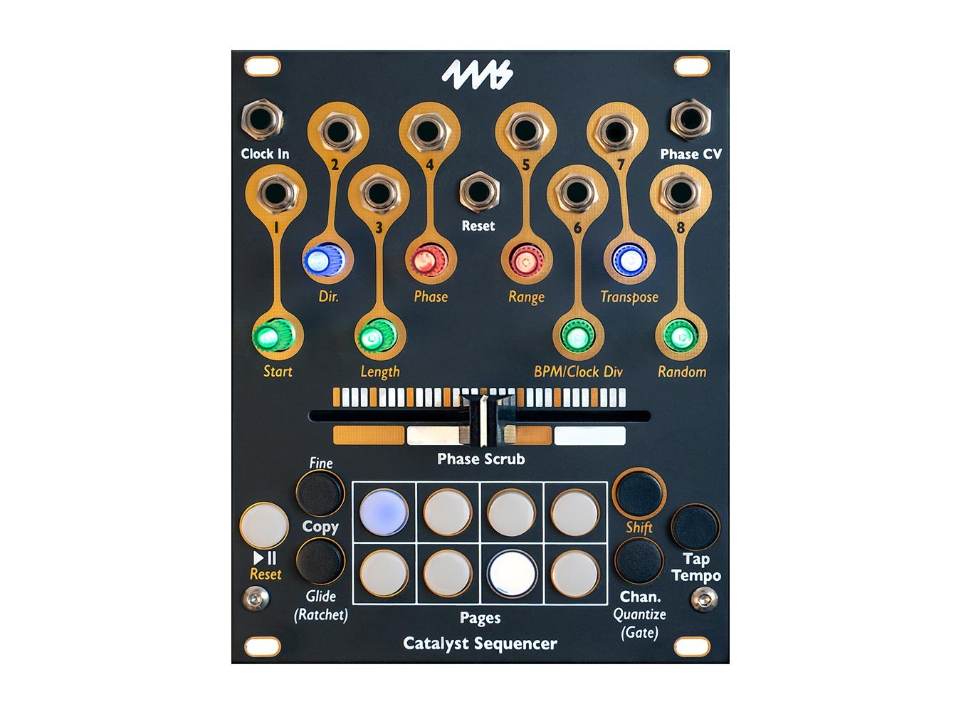 【4ms】 Catalyst Sequencer 4MS Catalyst Sequencer Fader Phase Sequencer