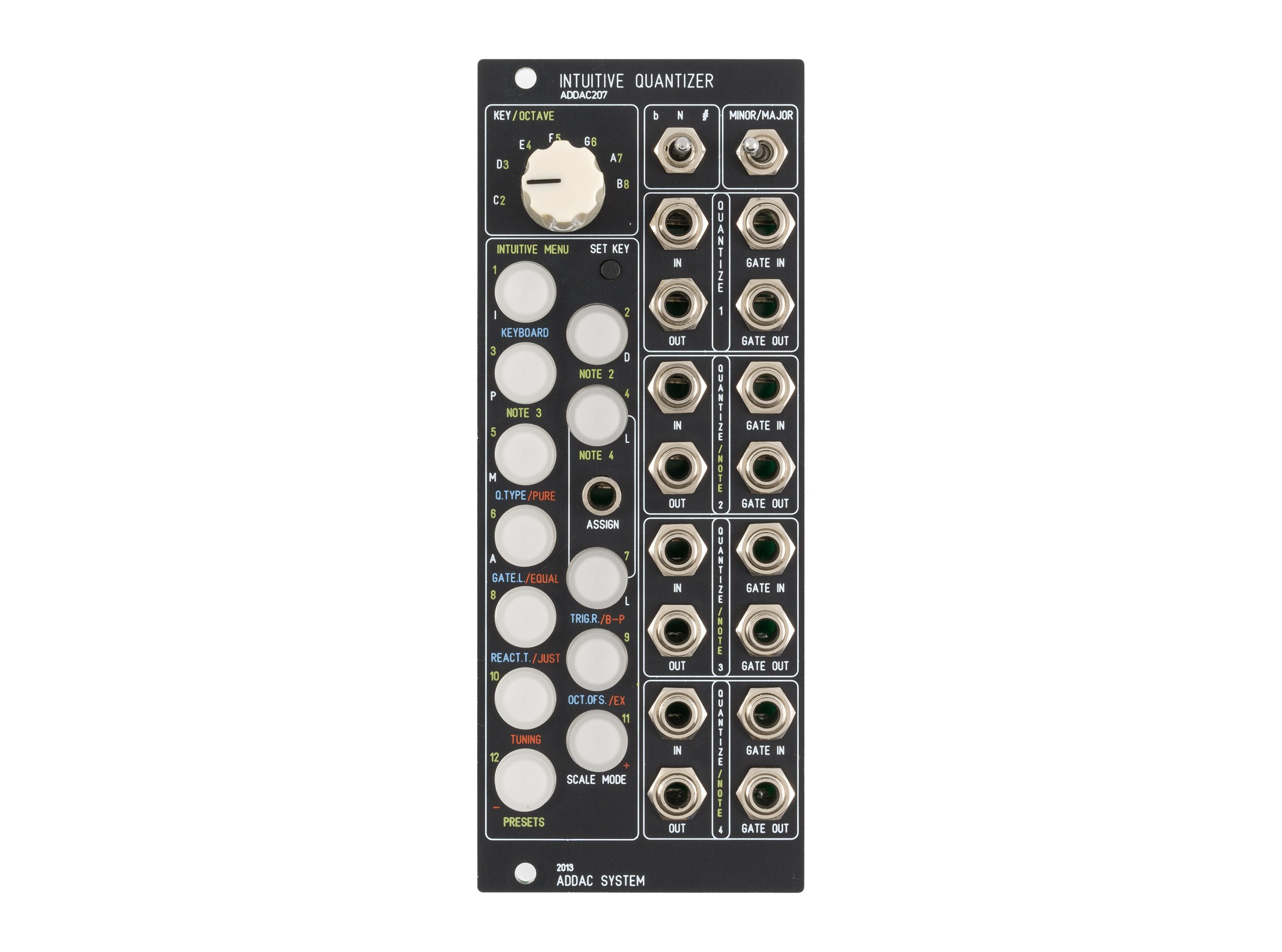 鍵盤楽器 ADDAC ADDAC207 Intuitive Quantizer ADDAC ADDAC207 Intuitive Quantizer