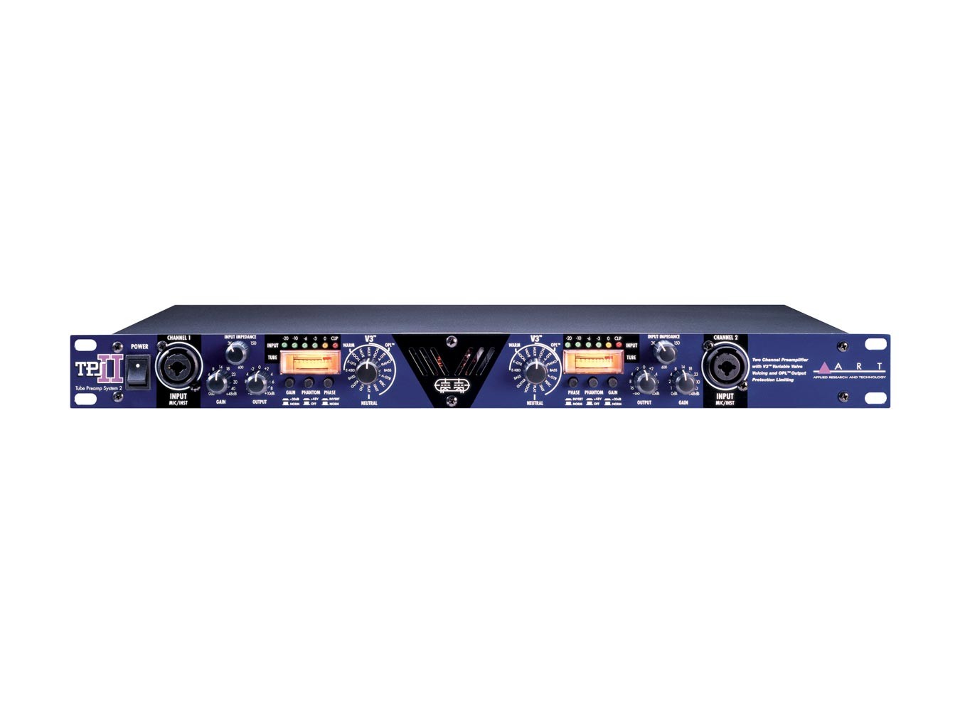 ART TPS II 真空管 マイクプリアンプ ART TPS II 2-Channel Tube Microphone Preamp