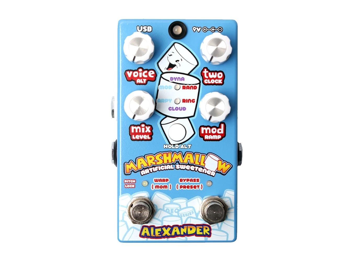 新品 Alexander Pedals Marshmallow アレキサンダー Alexander Pedals Marshmallow (Blue)