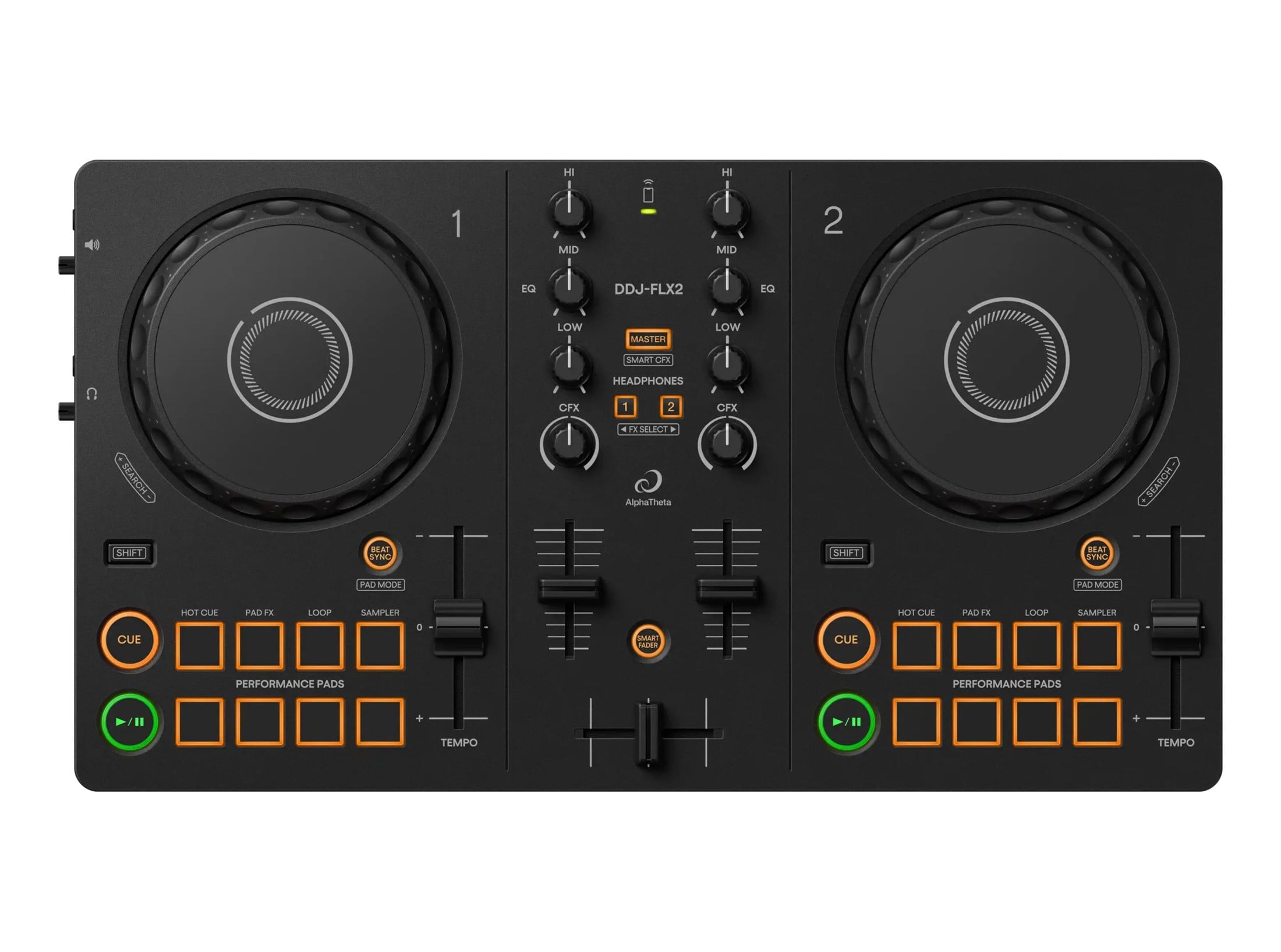 AlphaTheta DDJ-FLX2 2-channel DJ Controller